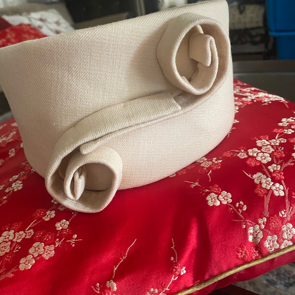 Vintage Pill Box Hat - Picture 6 of 8